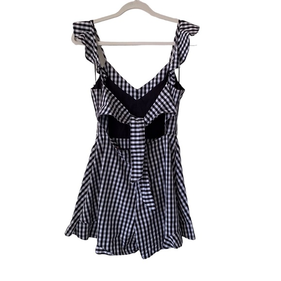 SAKS FIFTH AVENUE GINGHAM ROMPER - Picture 12 of 16